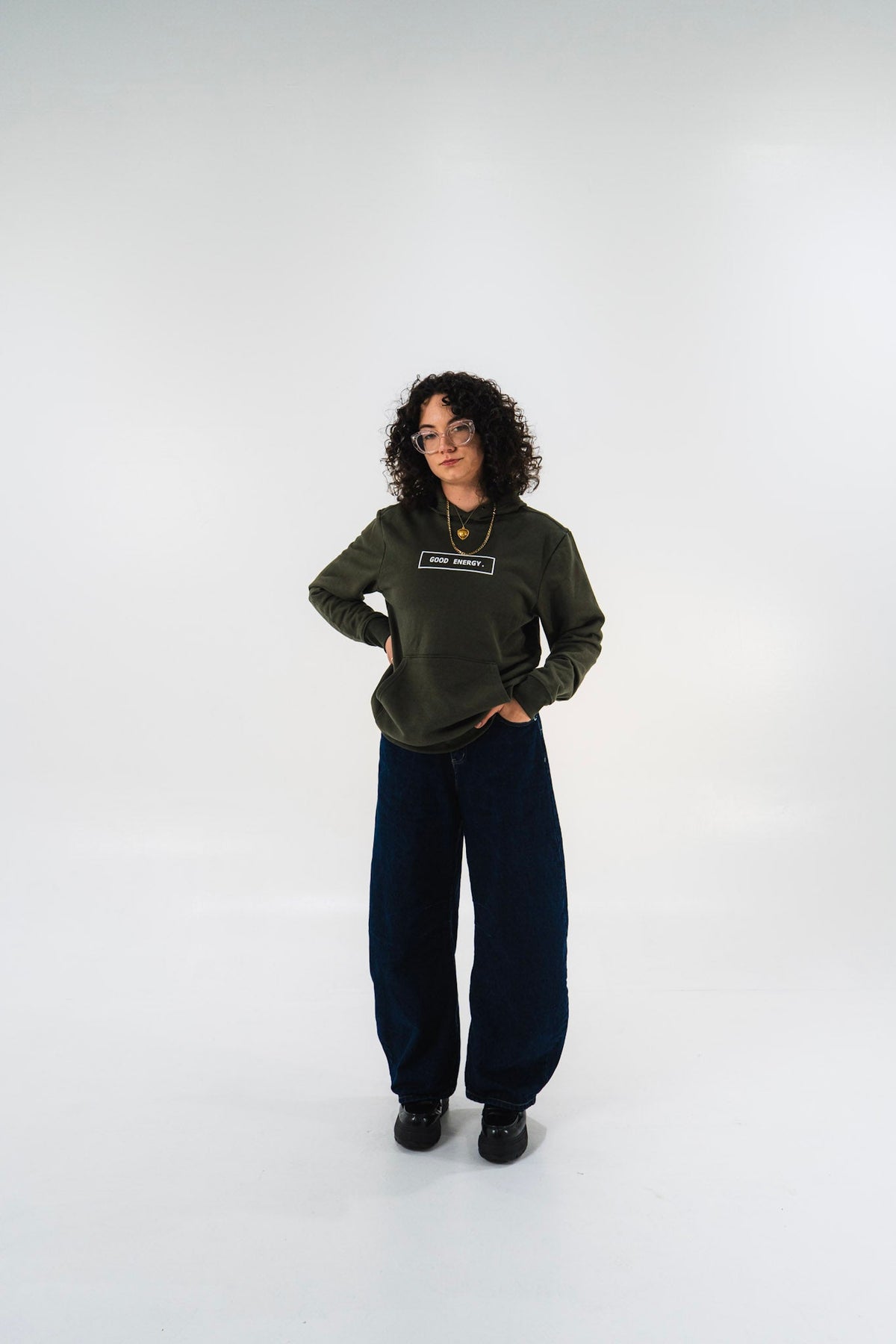 Olive GE Hoodie