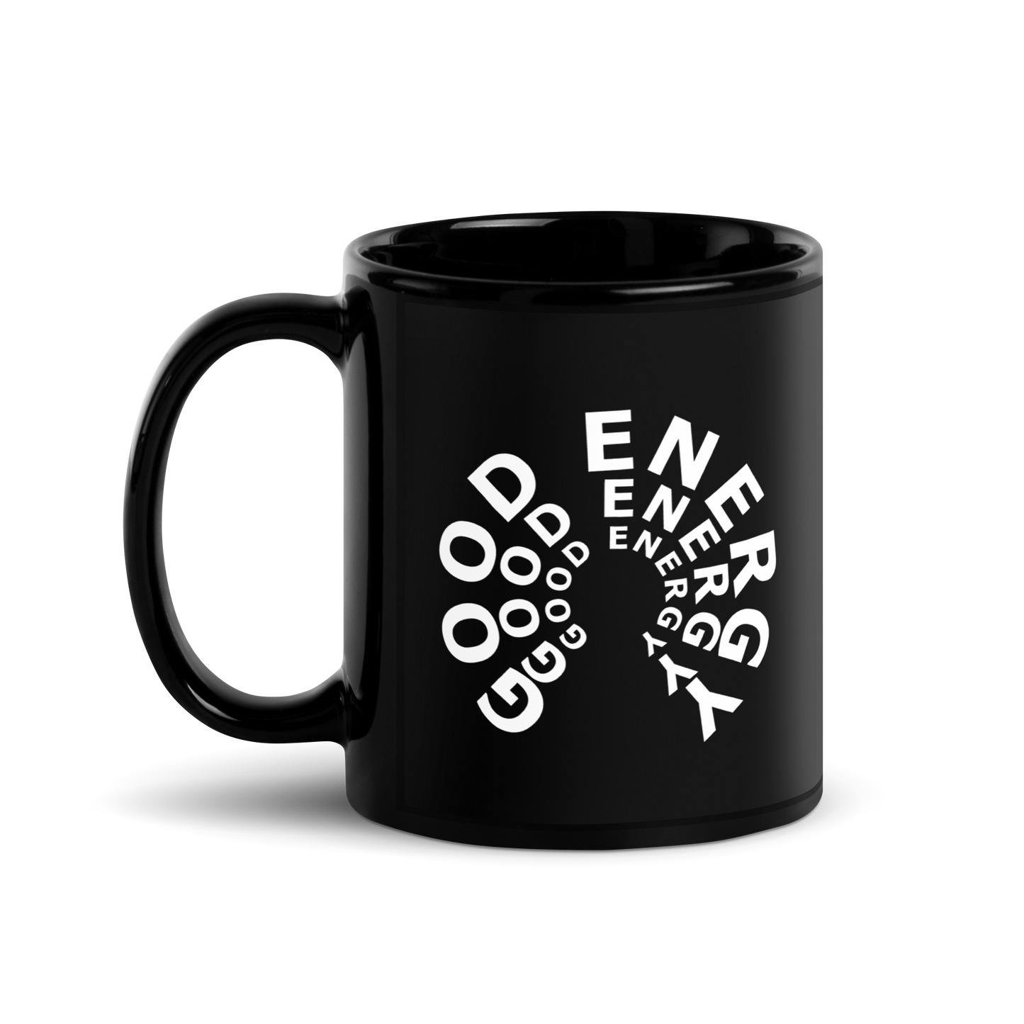 Black GE Coffee Mug