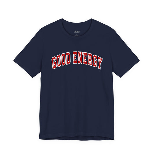 Navy/Red Arch Tee