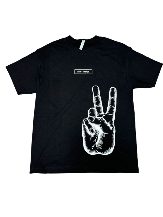 Black Peace Sign T-Shirt