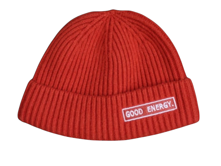 Orange GE Beanie