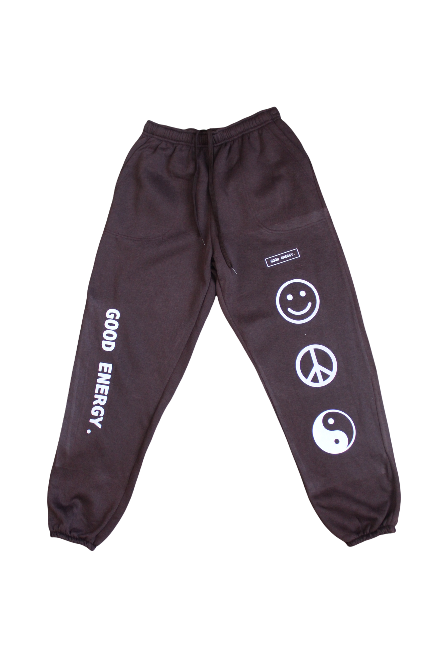 Brown GE "Peace" Sweats